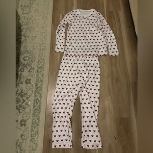Lake Crew Heart Pajamas Long Long